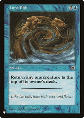 Refluxo do Tempo / Time Ebb - Magic: The Gathering - MoxLand