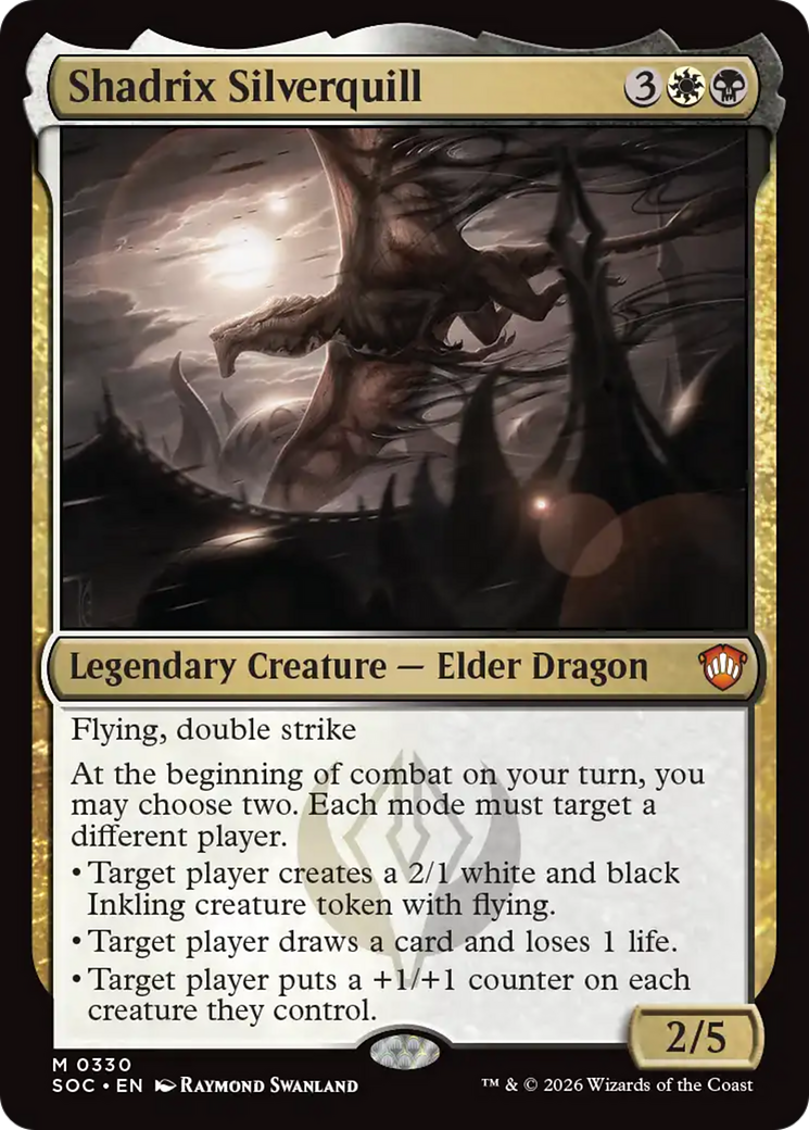 Shadrix Platinopena / Shadrix Silverquill - Magic: The Gathering - MoxLand