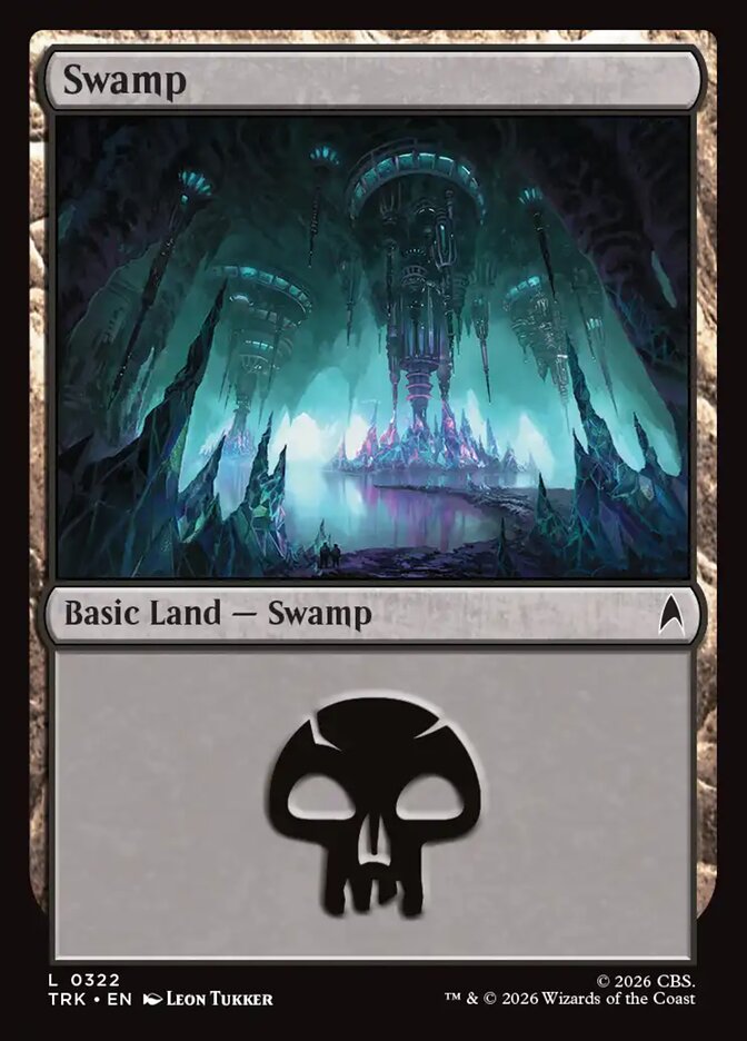 Pântano / Swamp - Magic: The Gathering - MoxLand