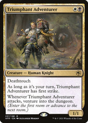 Aventureiro Triunfante / Triumphant Adventurer - Magic: The Gathering - MoxLand