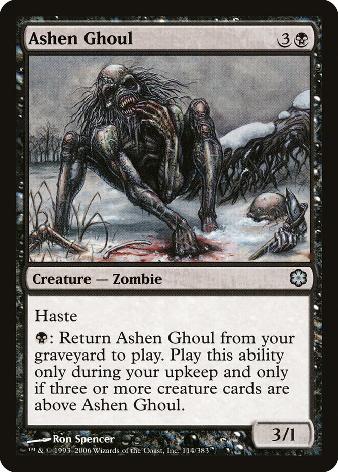 Carniçal Cinéreo / Ashen Ghoul - Magic: The Gathering - MoxLand