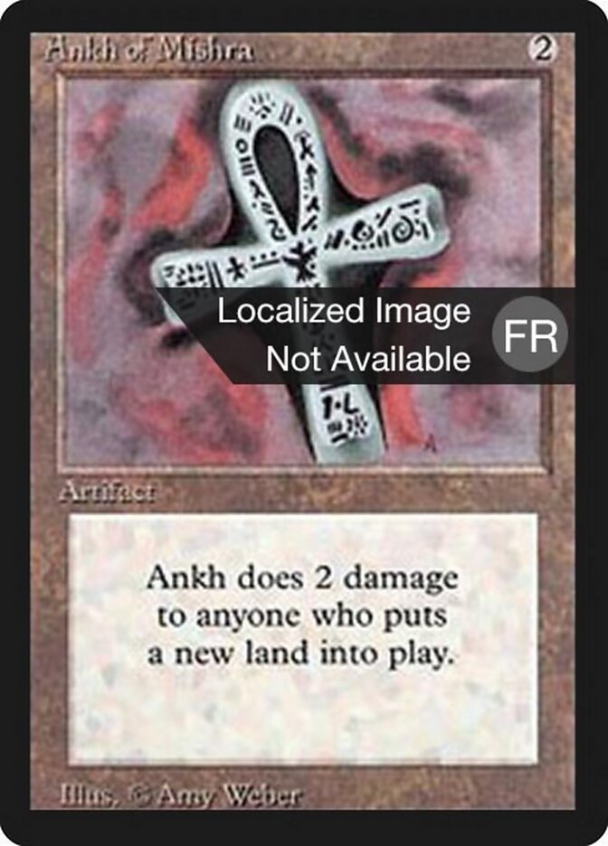 Ankh de Mishra / Ankh of Mishra - Magic: The Gathering - MoxLand