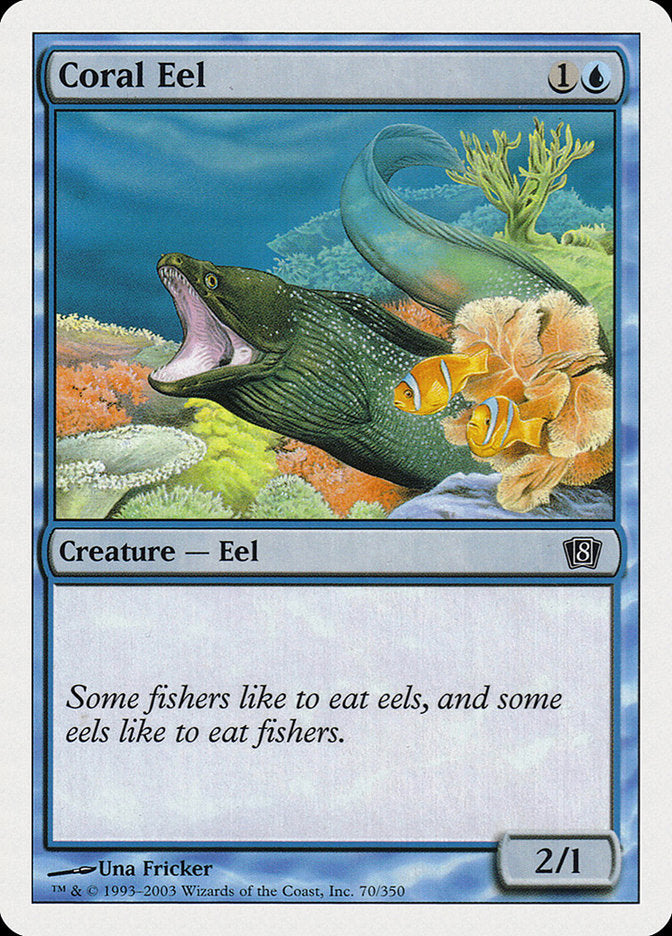 Enguia dos Corais / Coral Eel - Magic: The Gathering - MoxLand