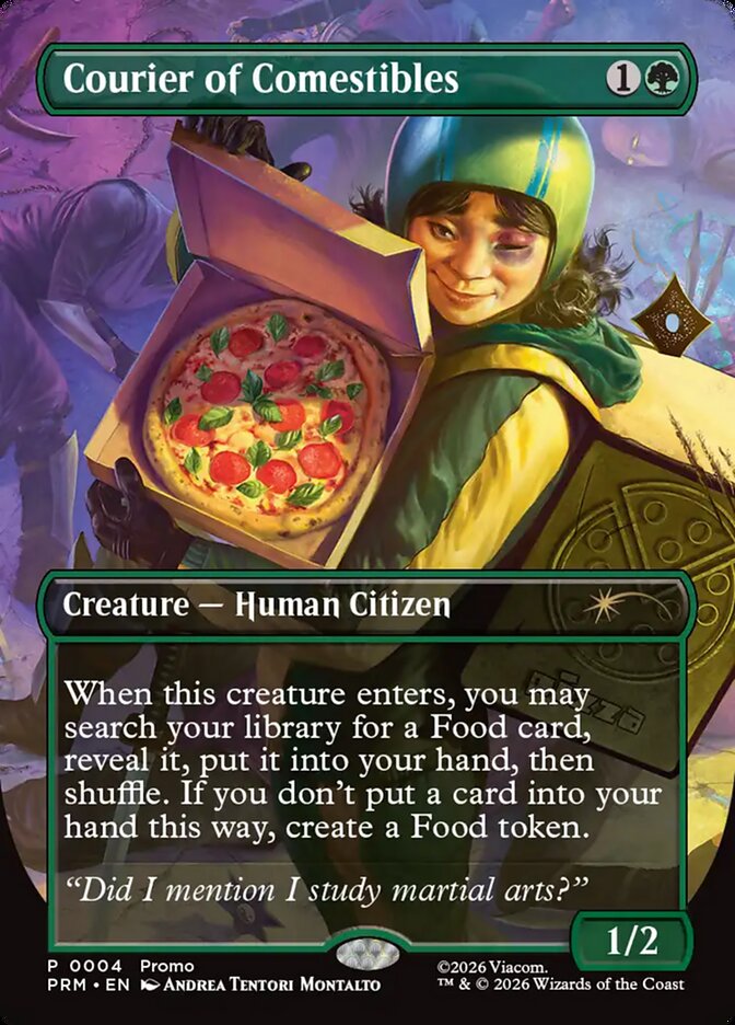 Courier of Comestibles - Magic: The Gathering - MoxLand