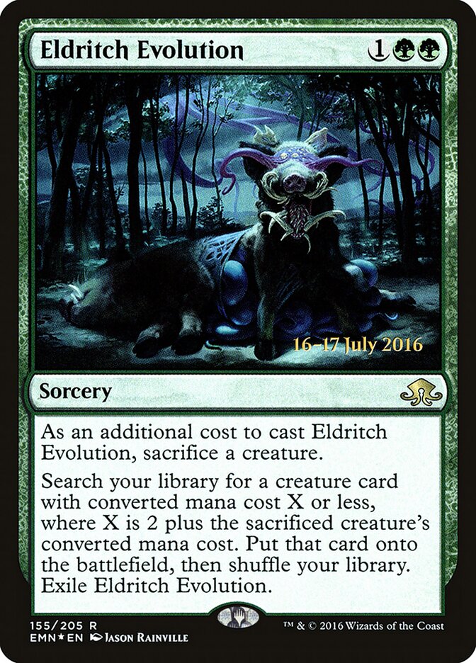 Evolução Arcana / Eldritch Evolution - Magic: The Gathering - MoxLand