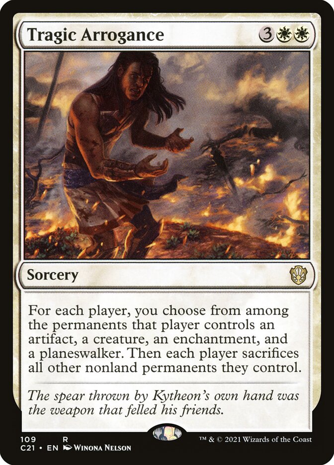 Arrogância Trágica / Tragic Arrogance - Magic: The Gathering - MoxLand