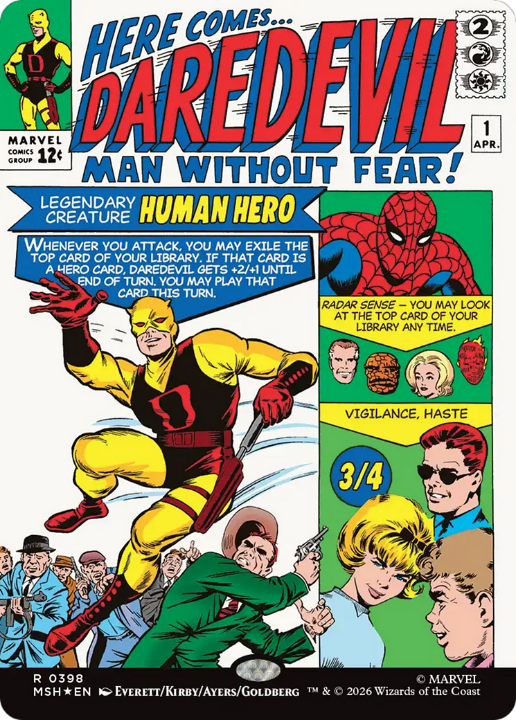 Daredevil, Man Without Fear - Magic: The Gathering - MoxLand