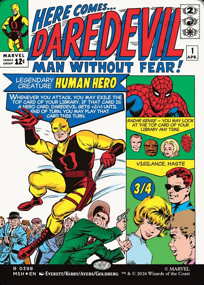 Daredevil, Man Without Fear - Magic: The Gathering - MoxLand