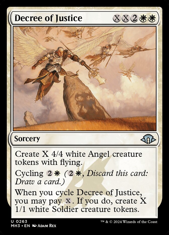 Decreto de Justiça / Decree of Justice - Magic: The Gathering - MoxLand