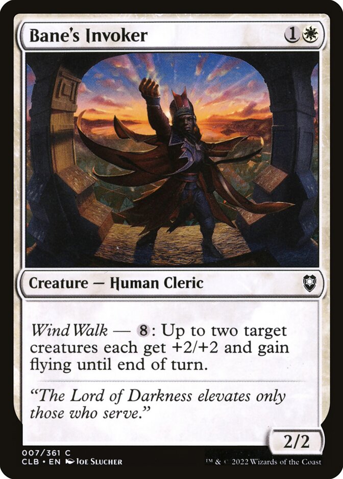 Invocadora de Bane / Bane's Invoker - Magic: The Gathering - MoxLand