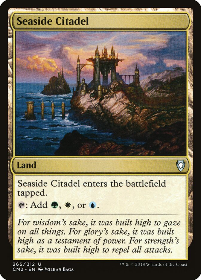 Cidadela à Beira-Mar / Seaside Citadel - Magic: The Gathering - MoxLand