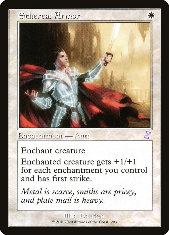 Armadura Etérea / Ethereal Armor - Magic: The Gathering - MoxLand