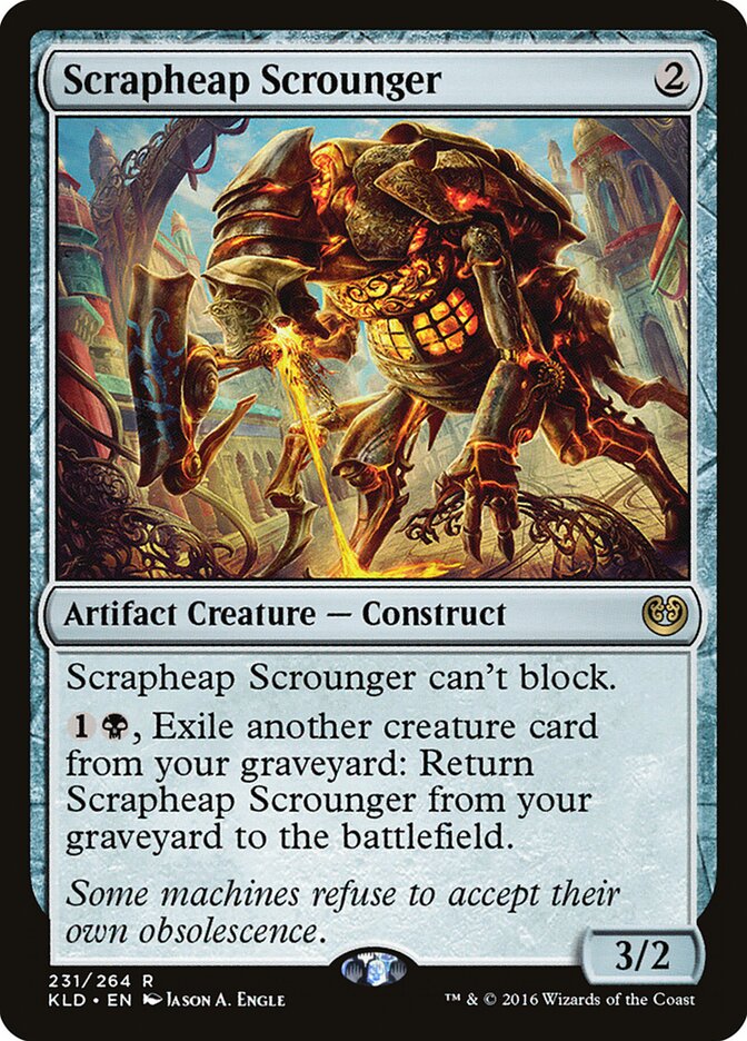 Parasita de Sucata / Scrapheap Scrounger - Magic: The Gathering - MoxLand