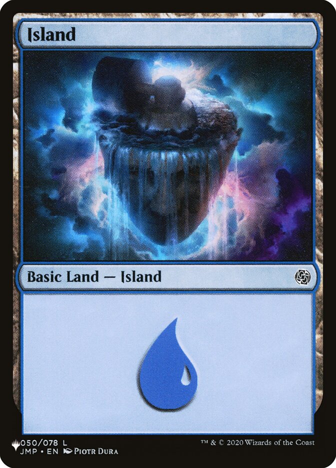 Ilha / Island - Magic: The Gathering - MoxLand