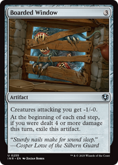 Janela Barrada / Boarded Window - Magic: The Gathering - MoxLand