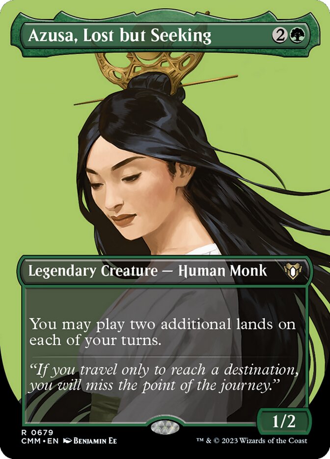 Azusa, Perdida mas Procurando / Azusa, Lost but Seeking - Magic: The Gathering - MoxLand