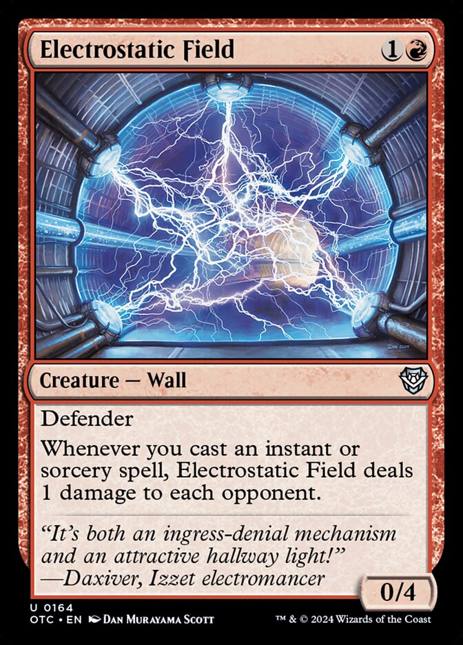Campo Eletrostático / Electrostatic Field - Magic: The Gathering - MoxLand