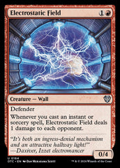 Campo Eletrostático / Electrostatic Field - Magic: The Gathering - MoxLand