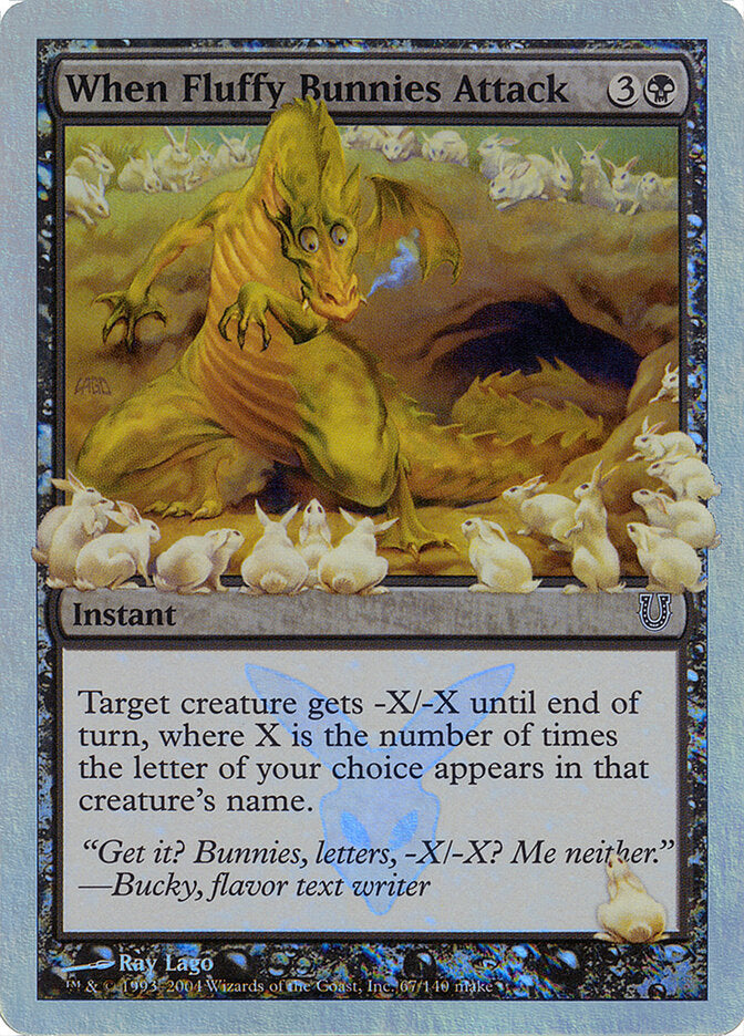 When Fluffy Bunnies Attack - Magic: The Gathering - MoxLand