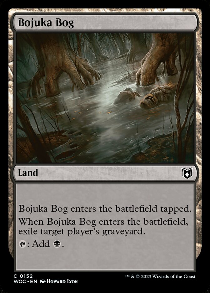 Pântano de Bojuka / Bojuka Bog - Magic: The Gathering - MoxLand