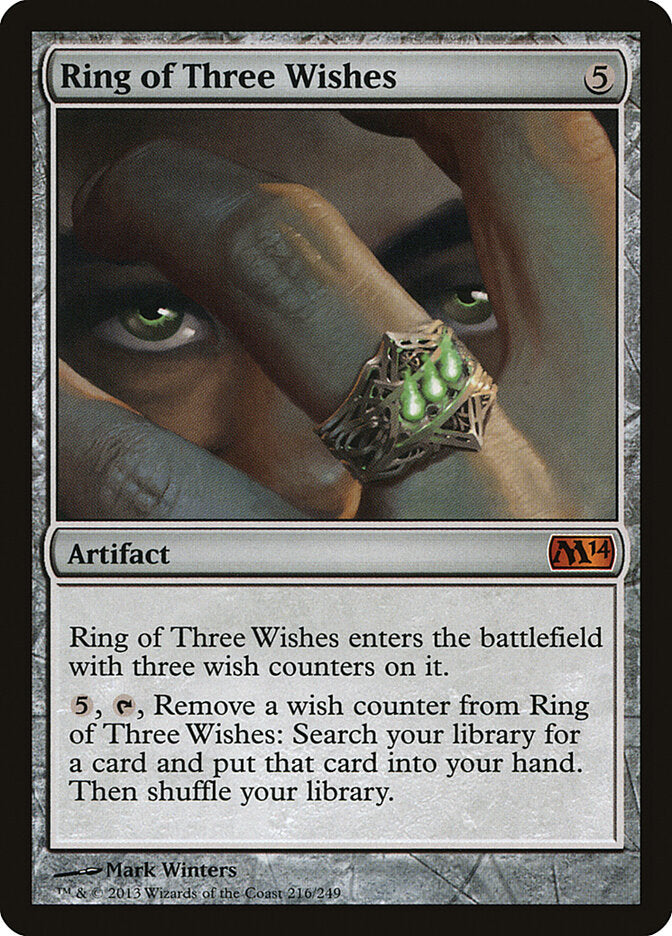 Anel dos Três Desejos / Ring of Three Wishes - Magic: The Gathering - MoxLand