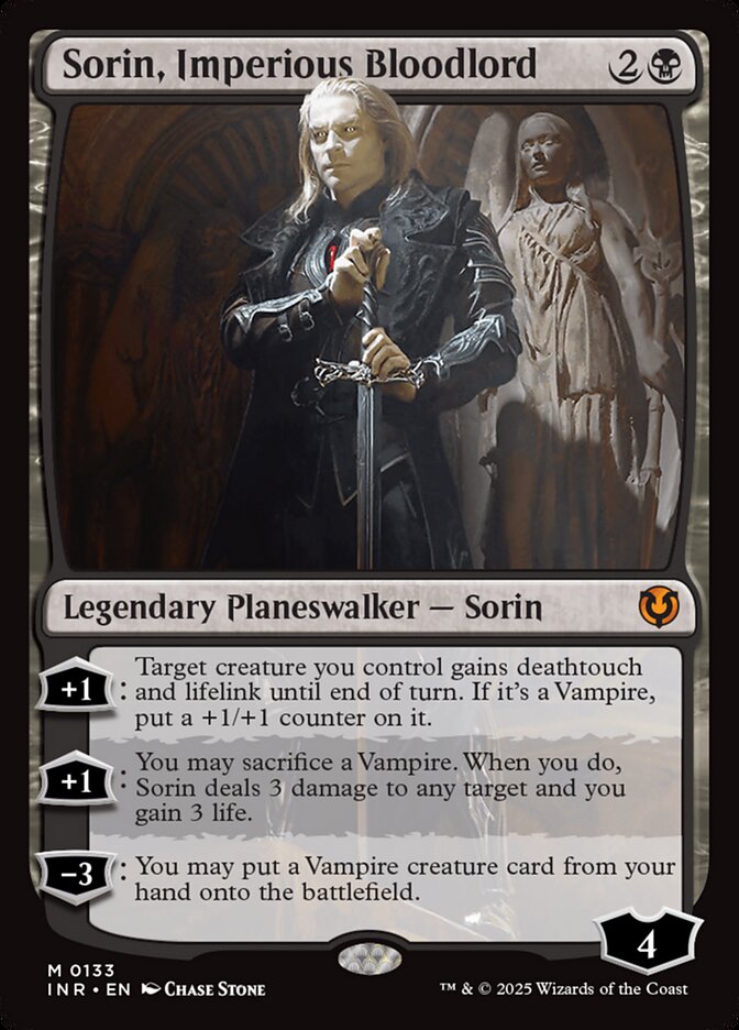 Sorin, Senhor Vampiro Imperioso / Sorin, Imperious Bloodlord - Magic: The Gathering - MoxLand