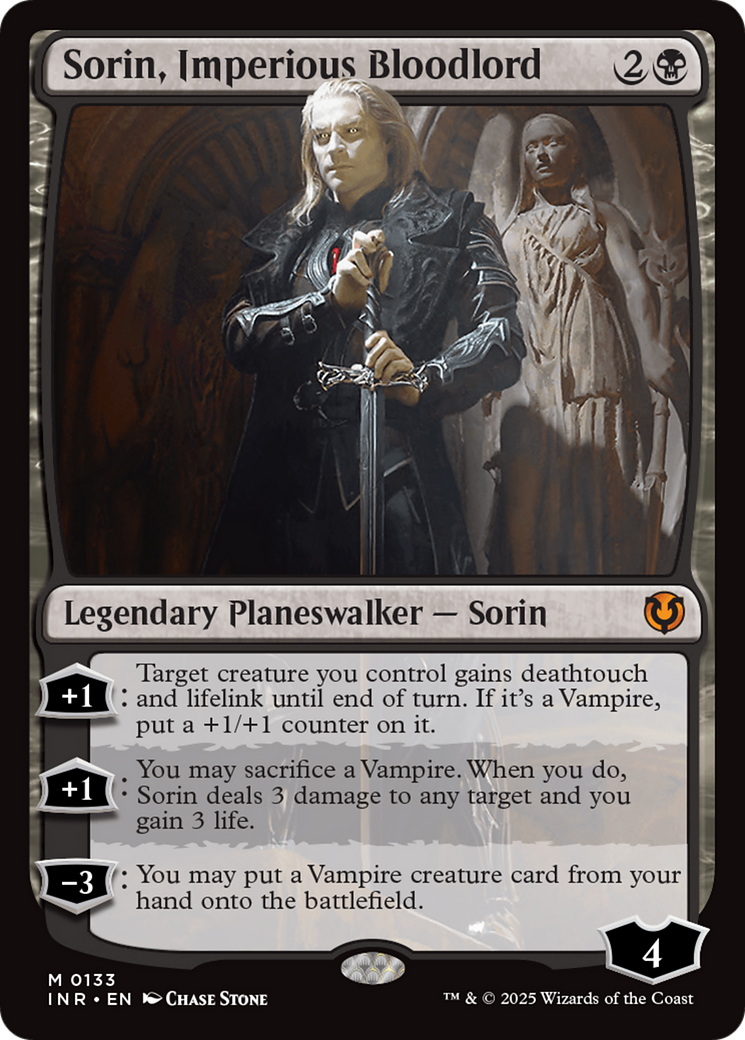 Sorin, Senhor Vampiro Imperioso / Sorin, Imperious Bloodlord - Magic: The Gathering - MoxLand