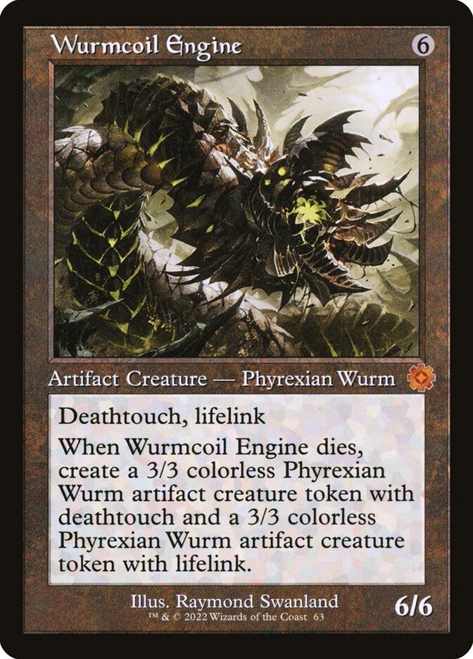 Máquina a Vorme Espiralado / Wurmcoil Engine - Magic: The Gathering - MoxLand