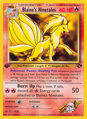 Blaine's Ninetales - MoxLand - MoxLand