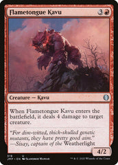 Kavu de Língua Flamejante / Flametongue Kavu - Magic: The Gathering - MoxLand