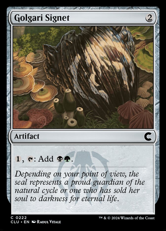 Sinete Golgari / Golgari Signet - Magic: The Gathering - MoxLand