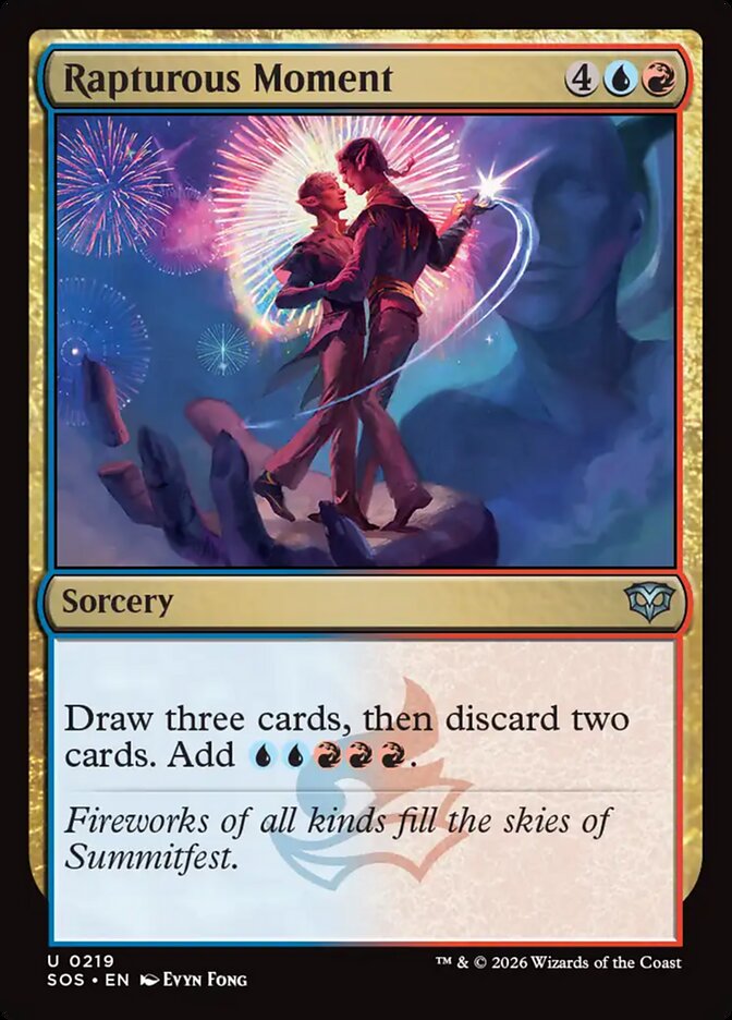 Rapturous Moment - Magic: The Gathering - MoxLand