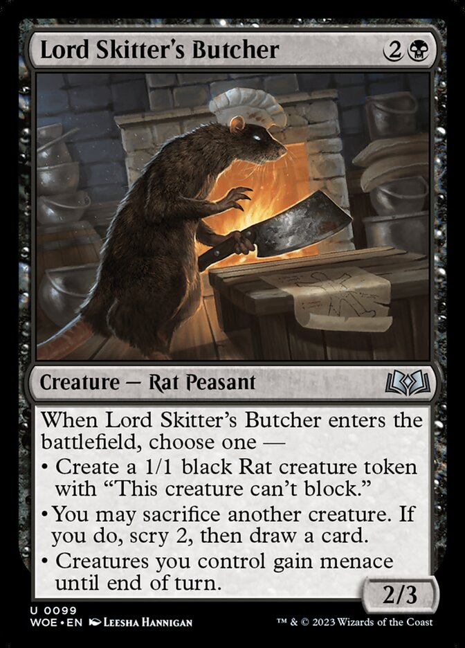 Açougueiro do Lorde Esgueiro / Lord Skitter's Butcher - Magic: The Gathering - MoxLand