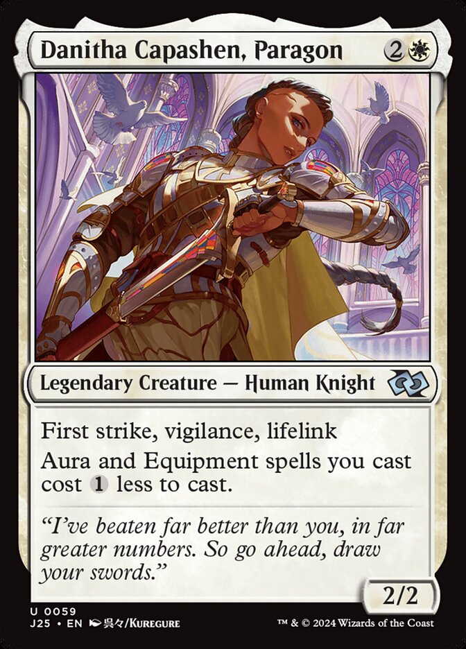 Danitha Capashena, Paradigma / Danitha Capashen, Paragon - Magic: The Gathering - MoxLand