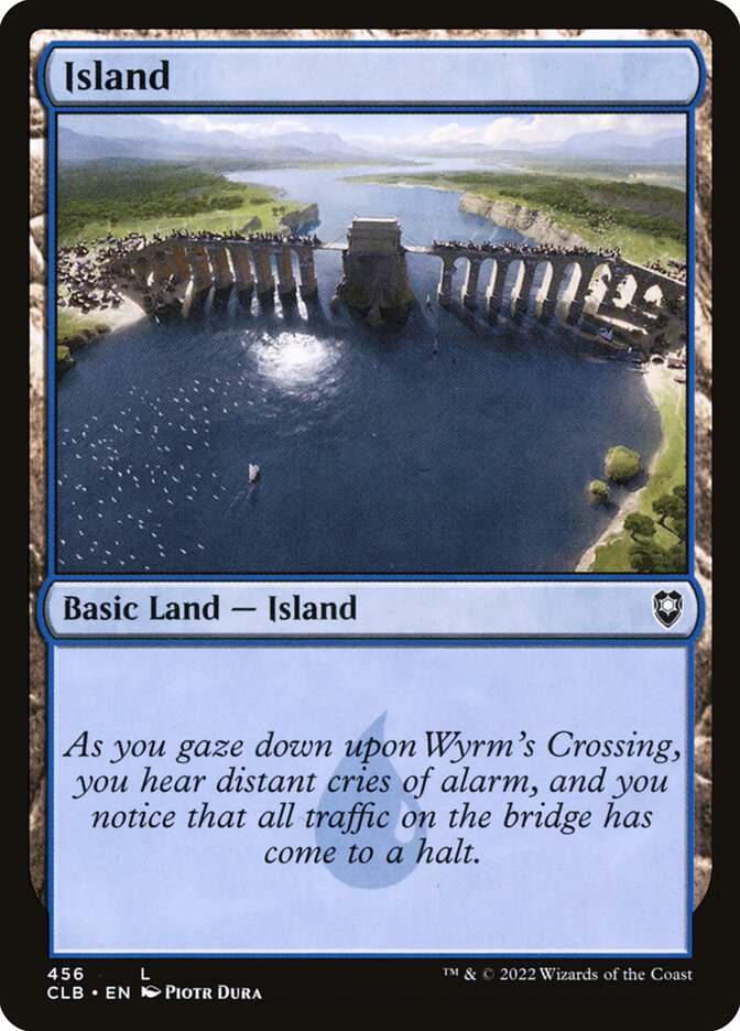 Ilha / Island - Magic: The Gathering - MoxLand