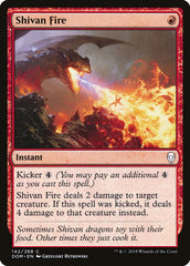 Fogo de Shiv / Shivan Fire - Magic: The Gathering - MoxLand