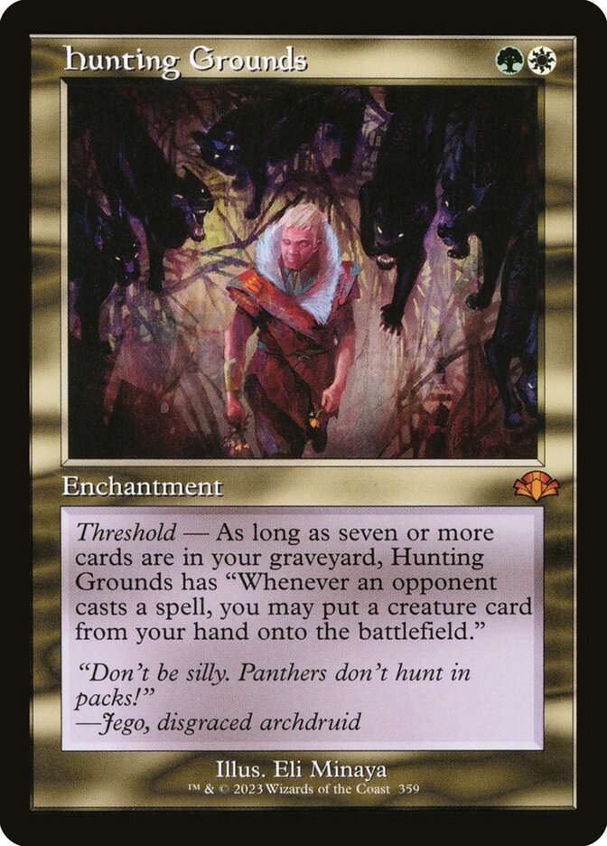 Campos de Caça / Hunting Grounds - Magic: The Gathering - MoxLand