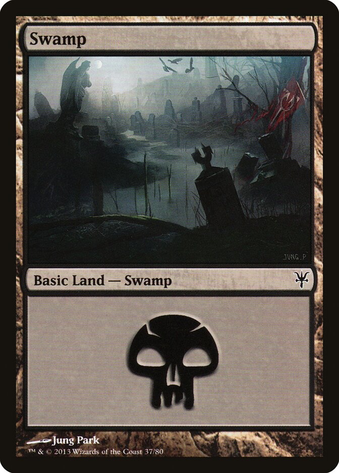 Pântano / Swamp - Magic: The Gathering - MoxLand