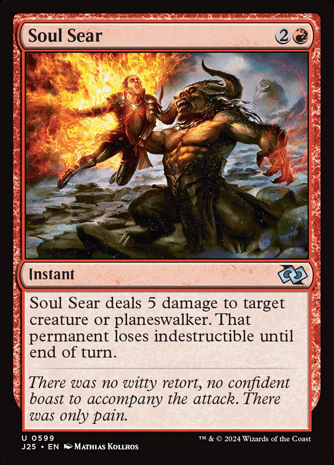 Abrasamento da Alma / Soul Sear - Magic: The Gathering - MoxLand