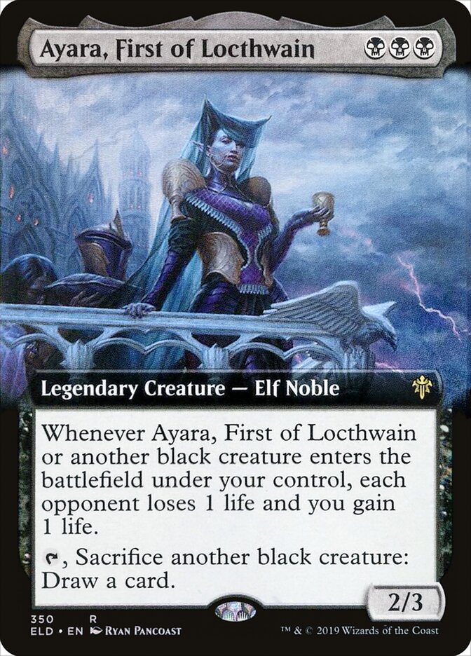 Ayara, Primeira de Locthwain / Ayara, First of Locthwain - Magic: The Gathering - MoxLand