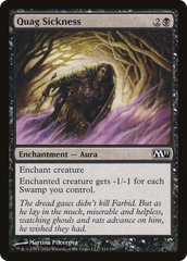 Enjoo de Lodaçal / Quag Sickness - Magic: The Gathering - MoxLand