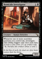 Investigadora de Homicídios / Homicide Investigator - Magic: The Gathering - MoxLand