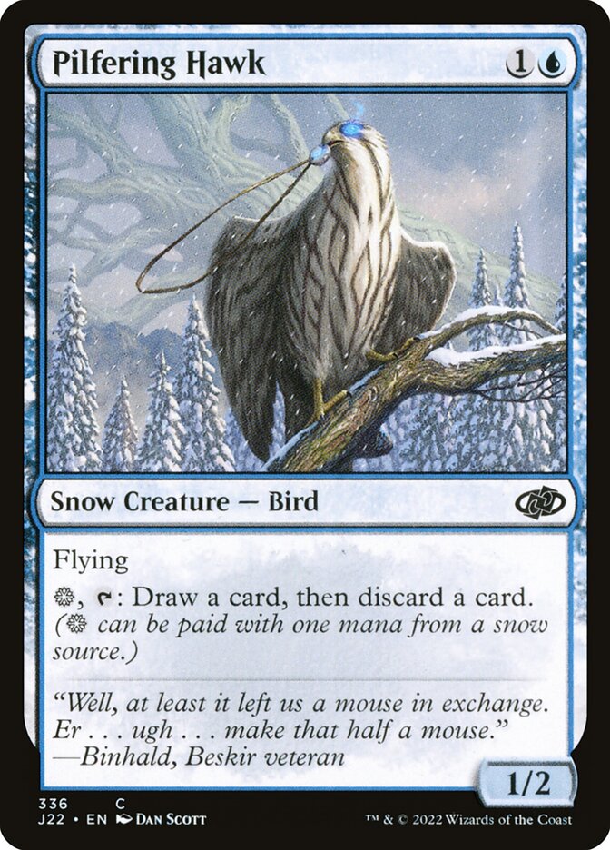 Falcão Larápio / Pilfering Hawk - Magic: The Gathering - MoxLand