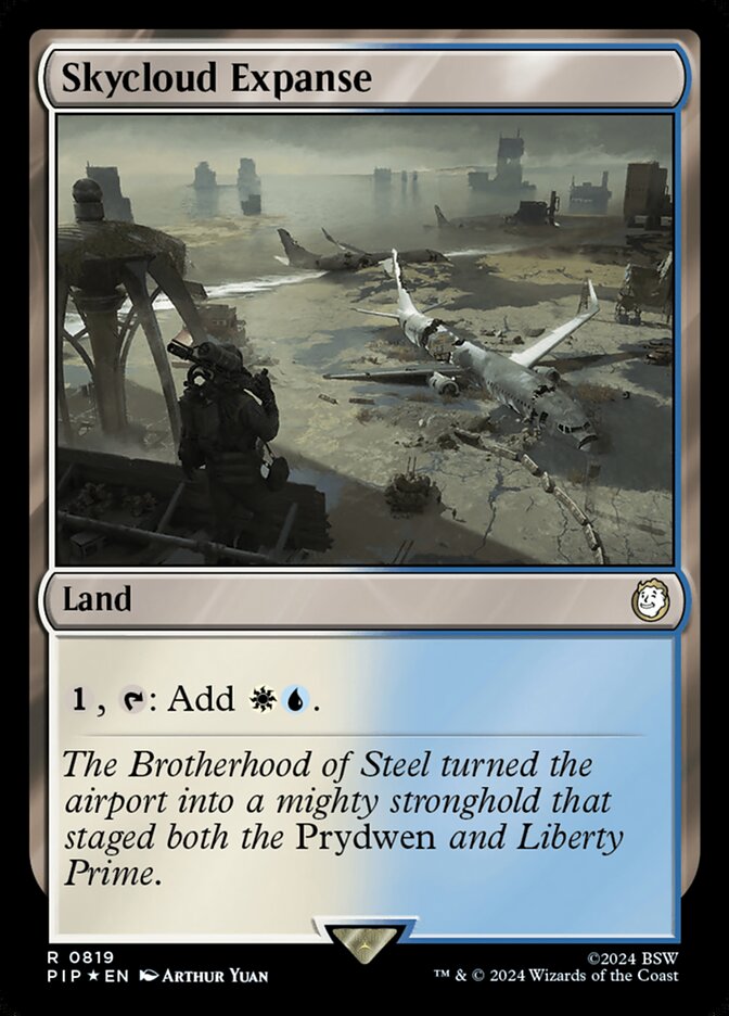 Vastidão de Skycloud / Skycloud Expanse - Magic: The Gathering - MoxLand