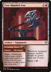 Machado de Duas Mãos / Two-Handed Axe - Magic: The Gathering - MoxLand