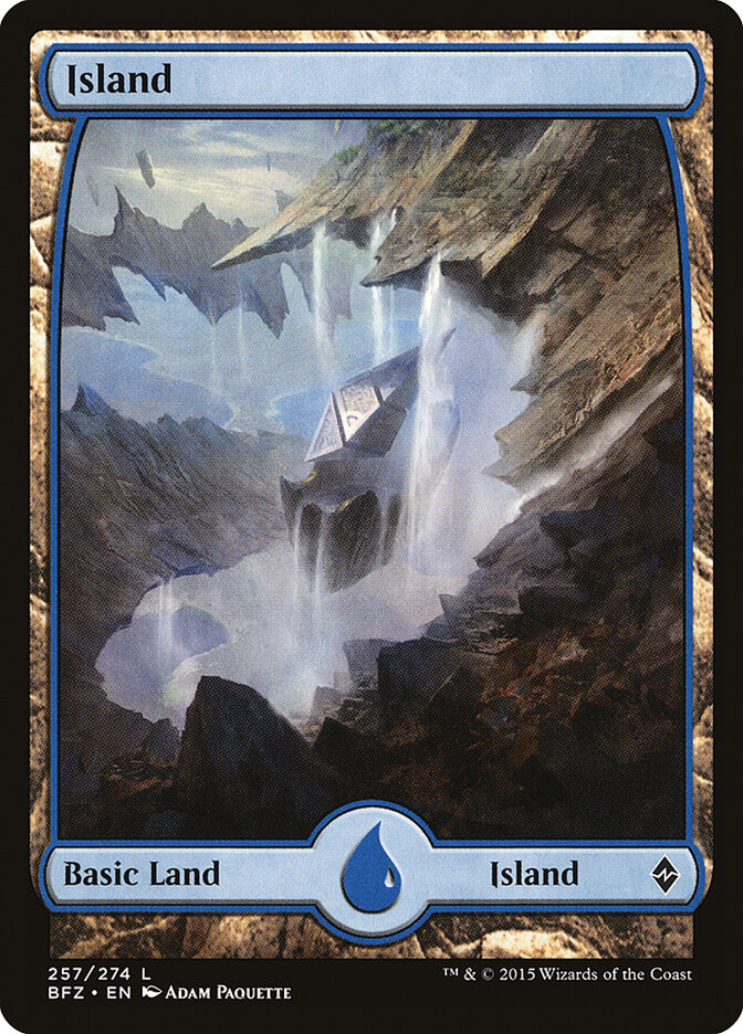 Ilha / Island - Magic: The Gathering - MoxLand