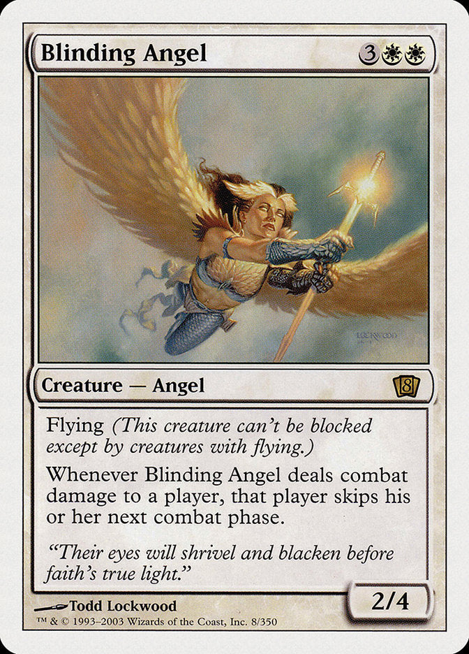 Anjo Ofuscante / Blinding Angel - Magic: The Gathering - MoxLand