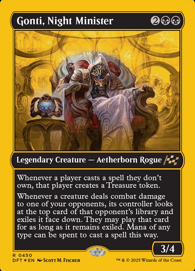 Gonti, Ministro da Noite / Gonti, Night Minister - Magic: The Gathering - MoxLand