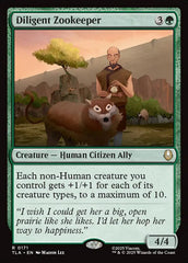 Tratador de Zoológico Diligente / Diligent Zookeeper - Magic: The Gathering - MoxLand