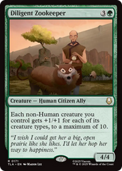 Tratador de Zoológico Diligente / Diligent Zookeeper - Magic: The Gathering - MoxLand